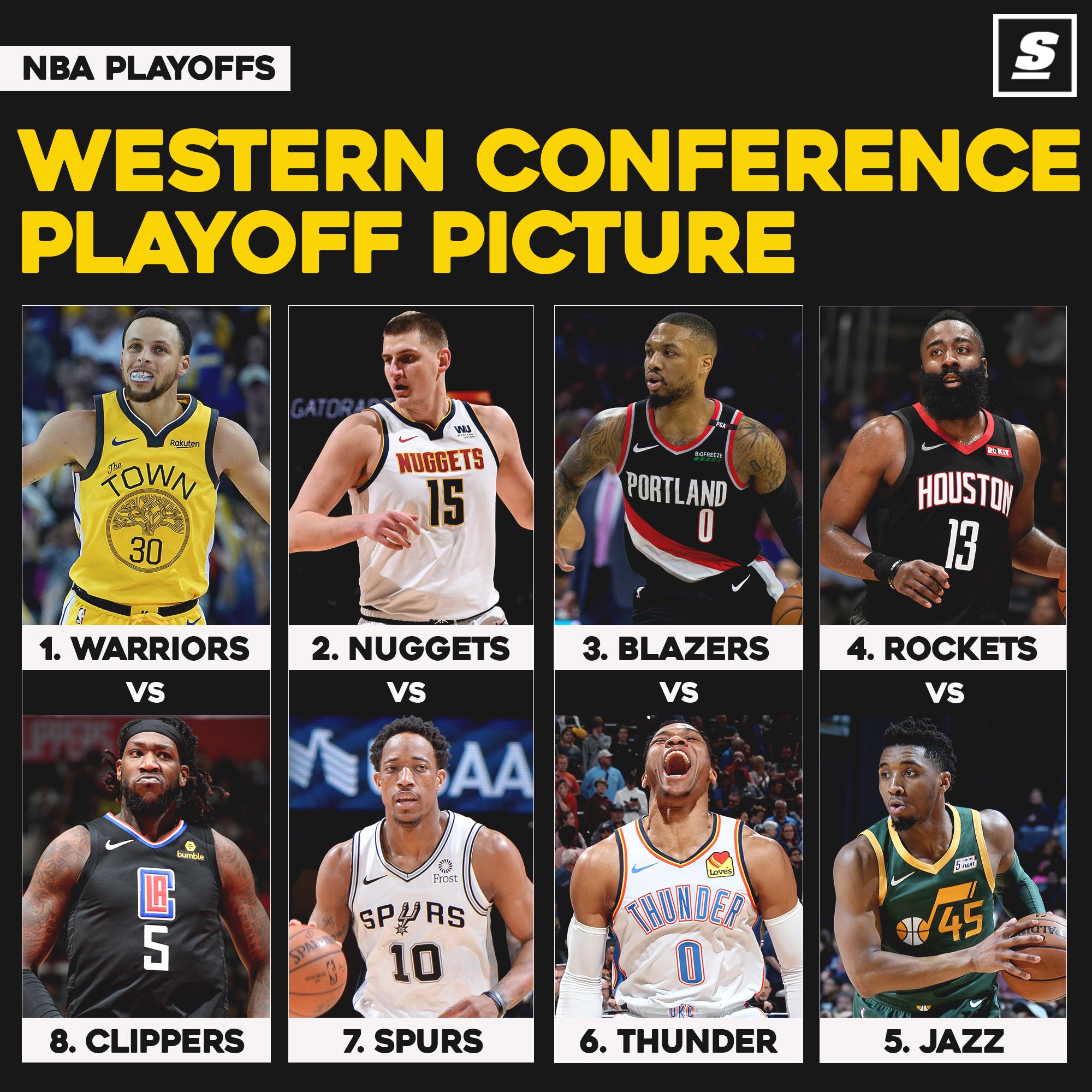 包含快船vs开拓者：谁将获得西部联盟冠军赛资格？的词条